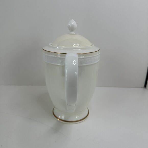 Villeroy & Boch Germany IVOIRE Chateau Collection 4 Cup Coffee Pot Lid NWT - Picture 11 of 14